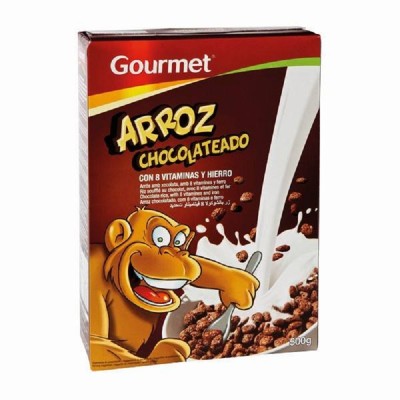 Gourmet Cereal Arroz/Choco 500G Gourmet Cereal Arroz/Choco 500G
