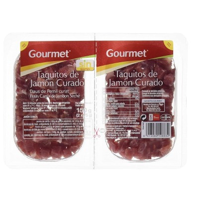 Gourmet Taquitos Mini Jamón 2x75G Gourmet Taquitos Mini Jamón 2x75G