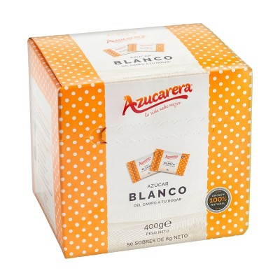 Azucarera Azúcar Blanco Sobres 50U Azucarera Azúcar Blanco Sobres 50U