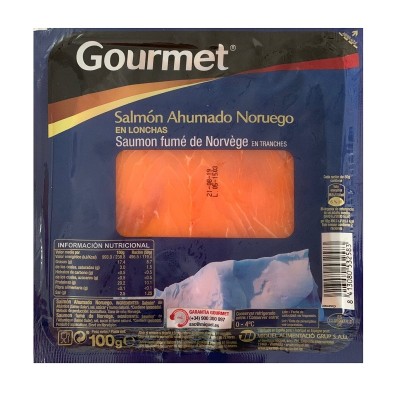 Gourmet Salmón Ahumado 80G Gourmet Salmón Ahumado 80G