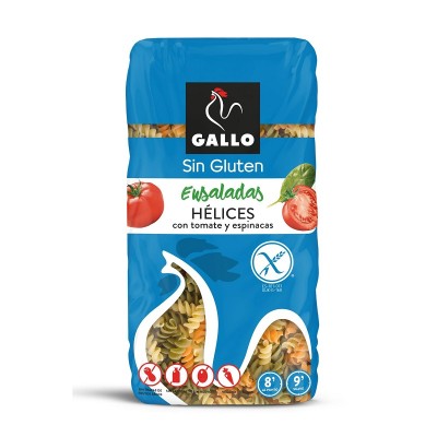 El Gallo Pasta Hélices Vegetales 450G El Gallo Pasta Hélices Vegetales 450G