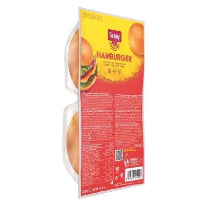 Schar Pan de Hamburgesa 4U Schar Pan de Hamburgesa 4U