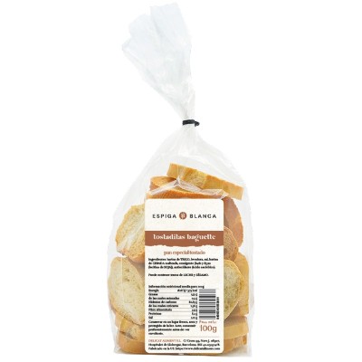 Espiga Blanca Tostaditas Baguette 100G Espiga Blanca Tostaditas Baguette 100G