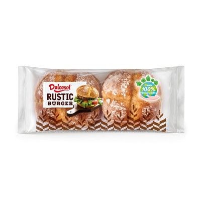 Dulcesol Burger Rústico 4U 300G