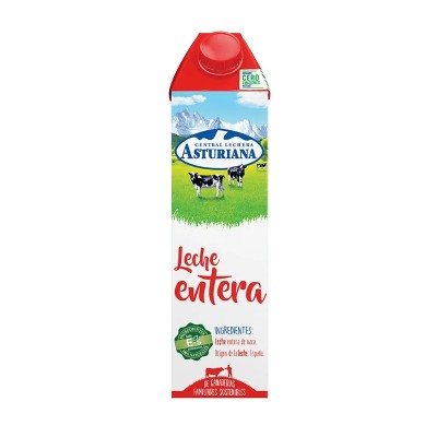 Asturiana Leche Entera Brik 1L Asturiana Leche Entera Brik 1L