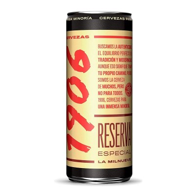 1906 Cerveza Lata 33CL 1906 Cerveza Lata 33CL