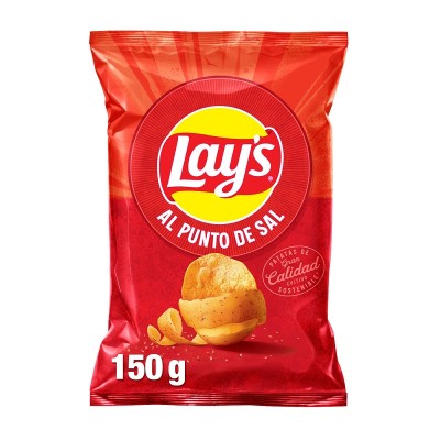 Lay's Patatas al Punto de Sal 150 G