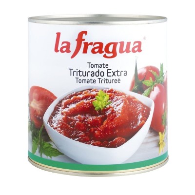 La Fragua Tomate Triturado Extra Lata 3KG La Fragua Tomate Triturado Extra Lata 3KG