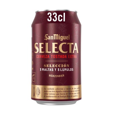 San Miguel Selecta Lata 33CL San Miguel Selecta Lata 33CL
