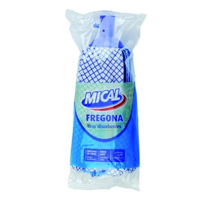 Mical Fregona Azul Tiras Recambio Mical Fregona Azul Tiras Recambio