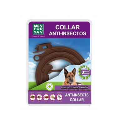 Men For San Collar Anti-Insectos Para Perros