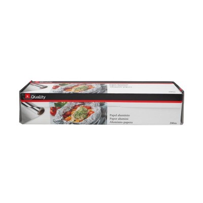 Quality Papel Aluminio 200Mx29CM Quality Papel Aluminio 200Mx29CM