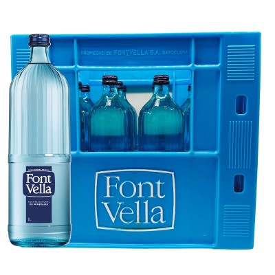 Font Vella Retornable 1L 12U Font Vella Retornable 1L 12U