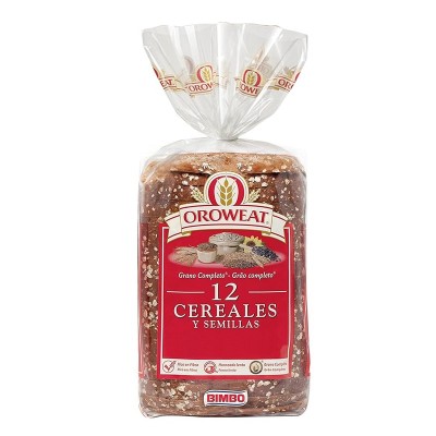 Bimbo Pan Oroweat 12 Cereales y Semillas 590G Bimbo Pan Oroweat 12 Cereales y Semillas 590G