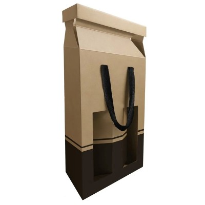 Retif Estuche 2 Botellas Pop Up 19x9,1x38,5CM Retif Estuche 2 Botellas Pop Up 19x9,1x38,5CM