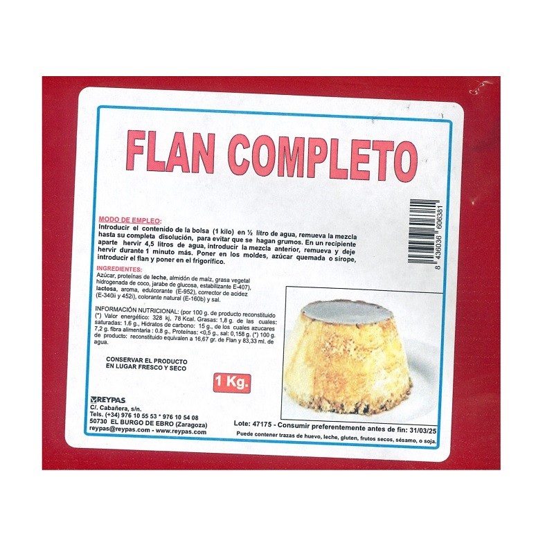 Reypas Flan Instant 1KG Reypas Flan Instant 1KG