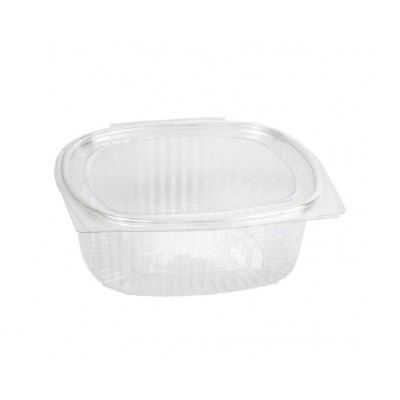 Envase de Plástico con Tapa 500ML 50U Envase de Plástico con Tapa 500ML 50U