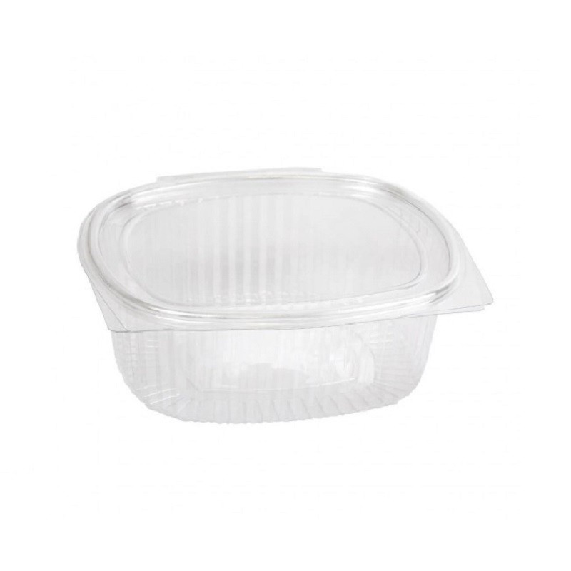 Envase de Plástico con Tapa 500ML 50U Envase de Plástico con Tapa 500ML 50U