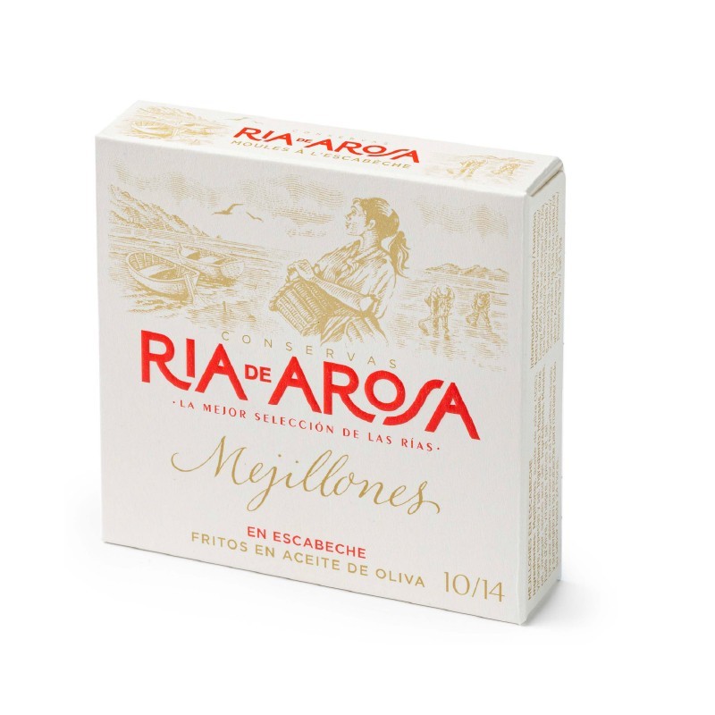 Ortiz Ría Arosa Mejillón en Escabeche 115G Ortiz Ría Arosa Mejillón en Escabeche 115G