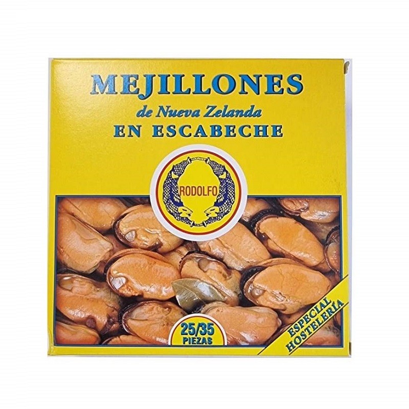 Rodolfo Mejillón en Escabeche 20/25U 550G Rodolfo Mejillón en Escabeche 20/25U 550G