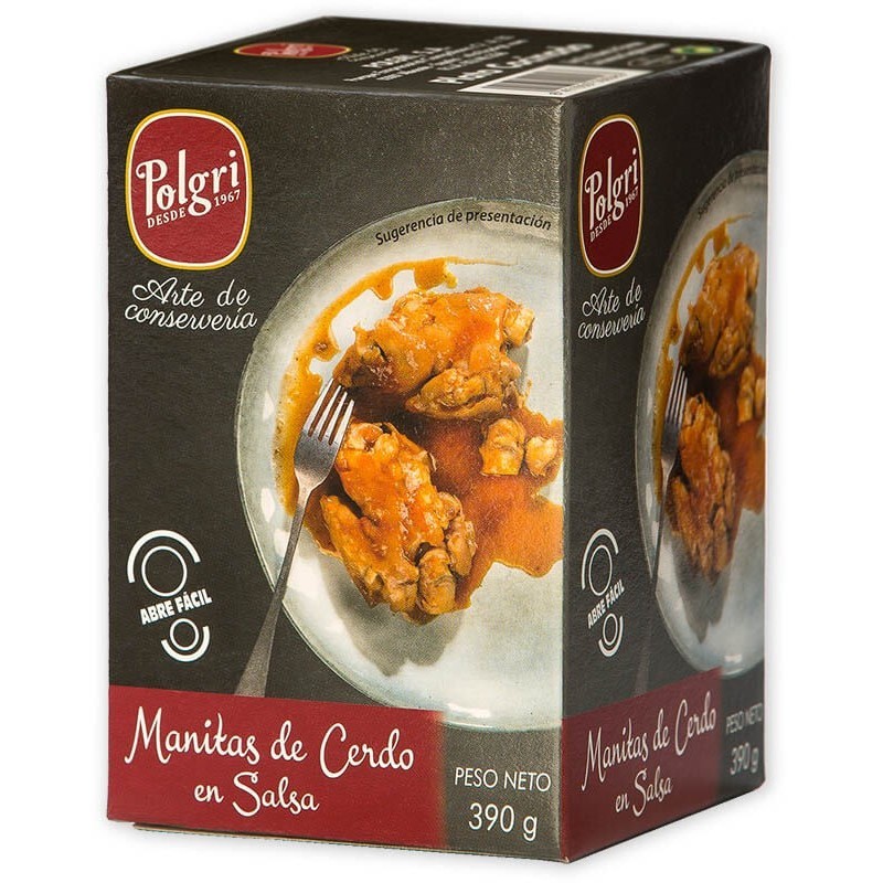 Polgri Manitas de Cerdo en Salsa 420G Polgri Manitas de Cerdo en Salsa 420G