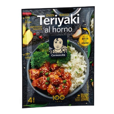 Carmencita Sazon.Pollo Teriyaki (Horno) 60G
