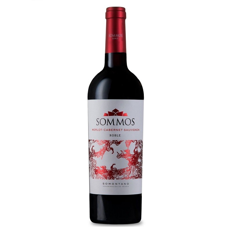 Sommos Roble Tinto Botella 75CL Sommos Roble Tinto Botella 75CL
