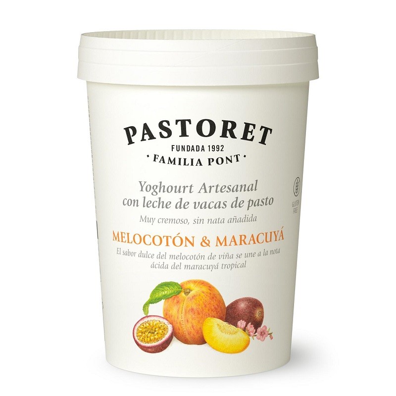Pastoret Yogur Con Melocotón y Maracuyá 500G Pastoret Yogur Con Melocotón y Maracuyá 500G