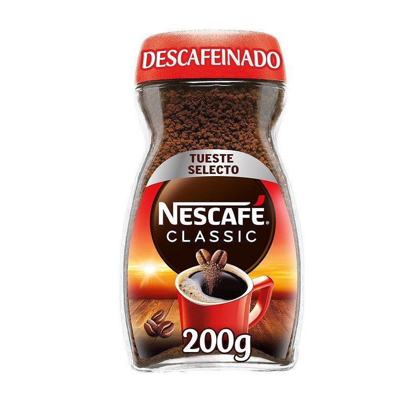 Nescafé Soluble Descafeinado Bote 200G Nescafé Soluble Descafeinado Bote 200G