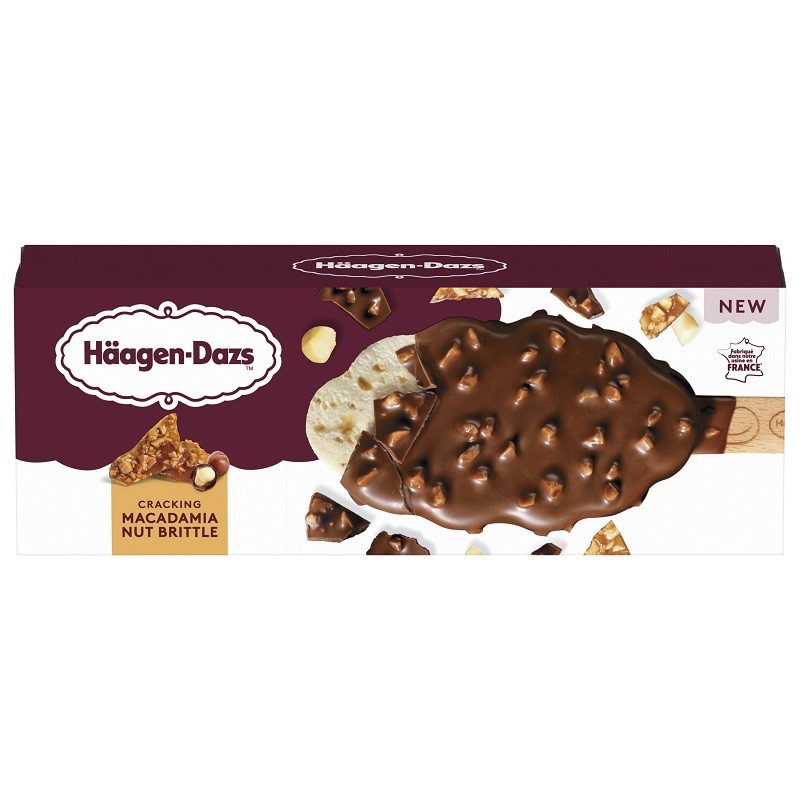 Haagen Dazs Bombón Macadamia 80ML Haagen Dazs Bombón Macadamia 80ML