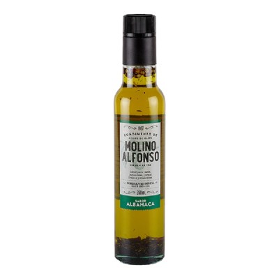 Molino Alfonso AOVE con Albahaca 250ML