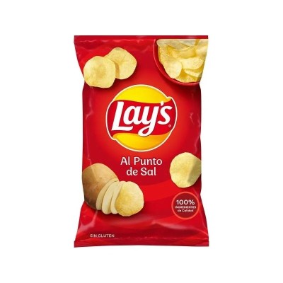 Lay's Patatas Al Punto de Sal 80GR
