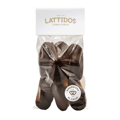 Lattidos Bolsa Magdalenas Artesanas Chocolate 6U
