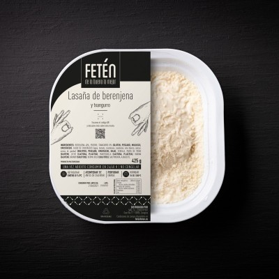 Lasaña de Txangurro y Berenjena 425G