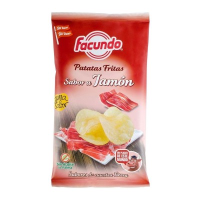 Facundo Patatas Fritas al Jamón 55G