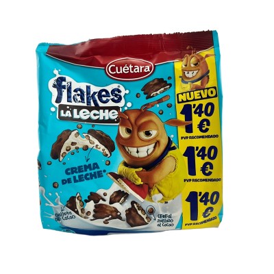 Cuetara Mini Flakes La Leche 120G