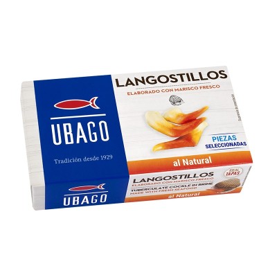 Ubago Langostillos al Natural 110G