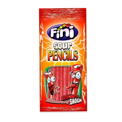 Fini Sour Pencils Rojo 90G
