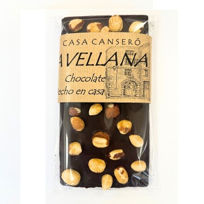 Casa Cansero Chocolate Negro con Avellanas 100G