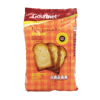 Gourmet Pan Tostado 270G 30U