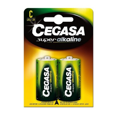 Cegasa Pila Alcalina LR14 2U