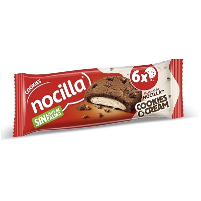 Nocilla Cookies Cream 60Gr 3x20U