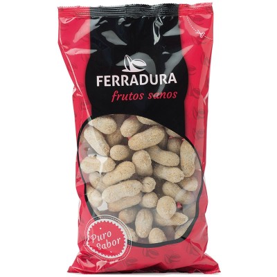 Ferradura Cacahuete Con Cáscara y Sal 200G