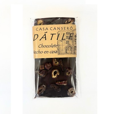 Casa Cansero Chocolate Negro con Dátiles 100G