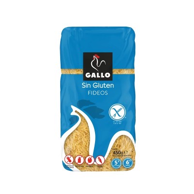 Gallo Fideo Sin Gluten 450G