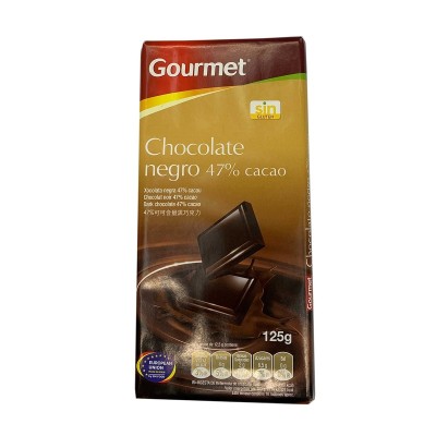 Gourmet Chocolate Negro 47% 125G