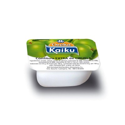 Kaiku Confitura Ciruela Porción 25G