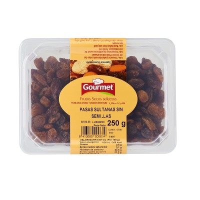 Gourmet Pasas Sultanas 250G