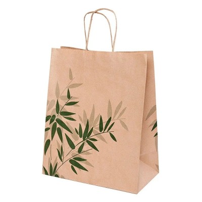 Retif Bolsa Kraft Catering Asas Retorcidas 26x14X32CM