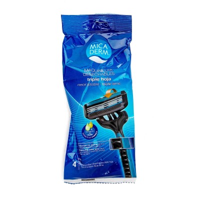 Micaderm Maquinilla de Afeitar 3H 4U